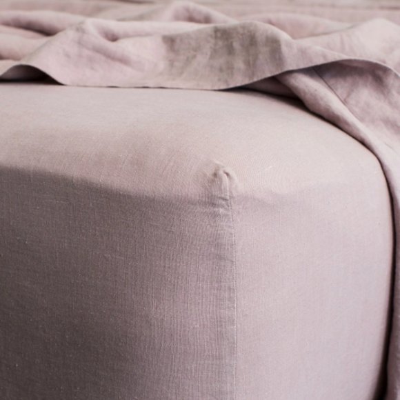 Morrow Soft Goods Heirloom Linen Mauve Set - Picture 4 of 7